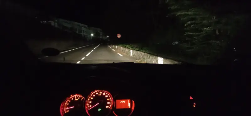 conduire la nuit