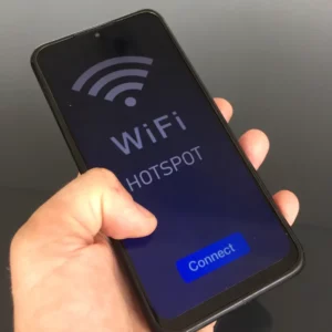 Connexion internet hotspot